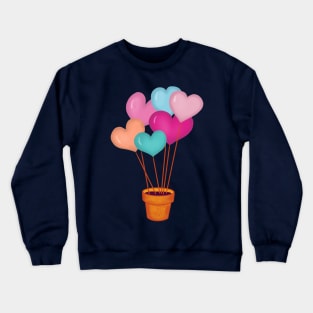 Love hearts Crewneck Sweatshirt